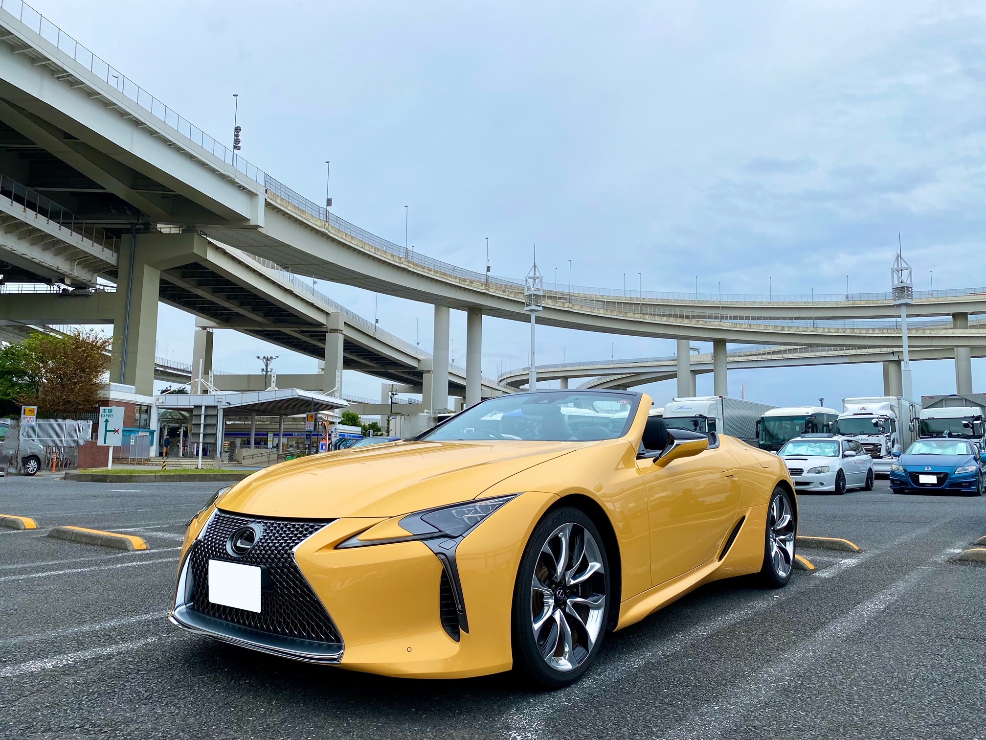 レクサスLC500コンバーチブル ウィンドディフレクター Convertible Wind Deflector for Lexus LC 2018 to 2021